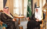 أمير مكة ونائبه يستقبلان رئيس فرع النيابة العامة بالمنطقة