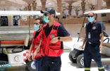 مدير هيئة الهلال الأحمر بالمدينة المنورة يتفقد نقاط الفرز البصري بالمسجد النبوي