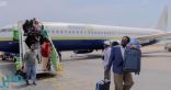 وصول أول رحلة حج عبر شركة طيران أمريكية إلى مطار الملك عبد العزيز الدولي