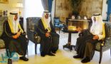 الأمير خالد الفيصل يستقبل مدير فرع صندوق التنمية الزراعية بمكة