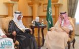 نائب أمير مكة يستقبل مدير فرع وزارة العمل والتنمية الاجتماعية بالمنطقة