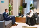 الدكتور الربيعة يلتقي سفير مملكة النرويج لدى المملكة