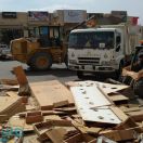 بلدية تثليث تزيل أكثر من 195 طن من التشوه البصري