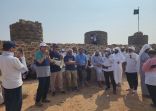 أكثر من ٥٠ زائر وزائرة يقفون على الآثار النبوية بعسفان