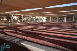 ٥ آلاف سجادة لخدمة المصلين في سطح المسجد النبوي