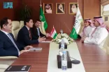 الرئيس التنفيذي للصندوق السعودي للتنمية يلتقي رئيس لجنة حماية البيئة في طاجيكستان