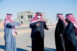 سمو أمير الحدود الشمالية يتفقد مخطط حي الإسكان بمحافظة رفحاء