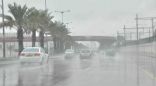 القنفذة تشهد هطول أمطار وصواعق رعدية