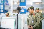 قائد قوات الجوازات للعمرة يتفقد جوازات مطار الملك عبدالعزيز الدولي بجدة