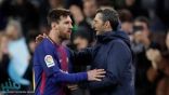 مدرب برشلونة: علينا التعود على اللعب بدون ميسي