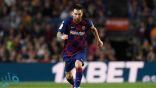 برشلونة يقسو على إشبيلية.. وميسي يسجل أول أهدافه