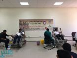 تقنية الباحة تقيم حملة التبرع بالدم تحت شعار”جنودنا البواسل دماؤنا تفداكم”