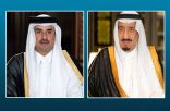 القيادة القطرية تهنئ خادم الحرمين الشريفين بمناسبة اليوم الوطني الـ 92