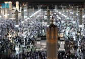 أكثر من 5 ملايين مصلٍ يؤدون الصلوات في المسجد النبوي خلال الأسبوع الأول من شهر رمضان