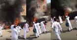 جدة: إحالة 3 طلاب ثانوي حرقوا سيارة قائد مدرستهم إلى المحكمة