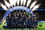 باريس سان جيرمان يتوج بلقب كأس السوبر الفرنسية للمرة 12 في تاريخه