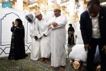 رئيس جمهورية القمر المتحدة يزور المسجد النبوي