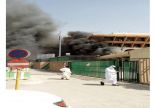 «مدني الرياض» يسيطر على حريق مبنى الجوازات