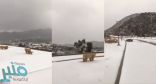 بالفيديو.. الثلوج تحول جبال وأودية ميسان إلى سويسرا
