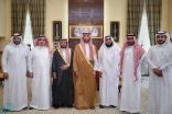 أمير مكة بالإنابة يستقبل مدير فرع مركز المعلومات الوطني بالمنطقة