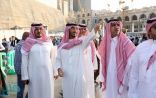 الأمير عبدالله بن بندر يتابع سير خطط إدارة الحشود والتفويج بالمسجد الحرام