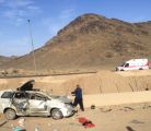 الهلال الأحمر السعودي : وفاة شخص وإصابة 4 حالات لعائلة واحدة أمام مركز اليتمة