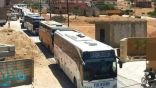 قوات التحالف الدولي تشن هجوماً على حافلات كانت تنقل 300 داعشي بسوريا