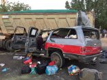 الهلال الأحمر : 8 وفيات و6 إصابات في حادث تصادم مروع على طريق خليص اليوم