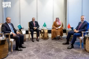 سمو وزير الخارجية يشارك في الاجتماع الخامس للأطراف الإقليمية الأربعة