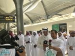 شاهد: انطلاق أولى الرحلات المجانية الأسبوعية على متن قطار الحرمين السريع