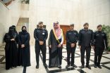 الأمير بدر بن سلطان يستقبل مدير مركز العمليات الأمنية الموحدة 911
