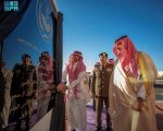 الأمير عبدالعزيز بن سعود يدشن عددًا من المشروعات الأمنية التابعة للقطاعات الأمنية بمنطقة تبوك