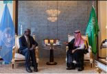سمو وزير الخارجية يلتقي الأمين التنفيذي لاتفاقية الأمم المتحدة لمكافحة التصحر
