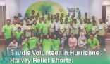 لفتة رائعة.. لـ”طلاب مبتعثون” في أمريكا يبادرون بالتطوع لمساعدة منكوبي إعصار هارفي بتكساس