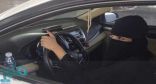 مواطنة تعبر بسيارتها الخاصة الحدود السعودية الأردنية