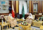رئيس مجلس الشورى يستقبل وزير شؤون مجلسي الشورى والنواب بمملكة البحرين