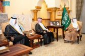 نائب أمير مكة المكرمة يستقبل القنصل القطري في جدة