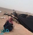 “عمل حائل” يباشر حالة مواطن أثرت الرياح العاتية على خيمته وأغراضه .. صور