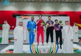 تتويج أبطال المبارزة في دورة الألعاب السعودية 2023