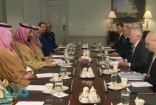 تفاصيل جلسة مباحثات الأمير محمد بن سلمان مع وزير الدفاع الأمريكي