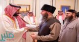 بالصور.. ولي العهد يستقبل رئيس جمهورية الشيشان