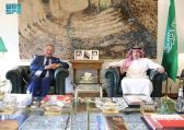 نائب وزير الخارجية يستقبل سفير المملكة المغربية لدى المملكة