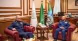 الرويلي يستقبل نائب رئيس أركان القوات الجوية والدفاع الجوي الباكستاني