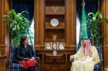 الجبير يستقبل سفيرة الدنمارك لدى المملكة