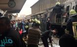 20 قتيلاً و40 مصاباً جراء حريق بعد اصدام قطار بمحطة مصر في القاهرة