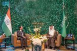 سمو وزير الطاقة يستقبل السكرتير التنفيذي لدولة رئيس الوزراء الهندي