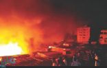 وفاة 10 في حريق مصنع ببنجلادش