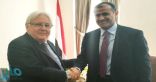 وزير الخارجية اليمني يبحث مع المبعوث الأممي فرص السلام