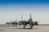 استمرار مناورات تمرين علم الصحراء 2021 بمشاركة القوات الجوية الملكية السعودية في الإمارات