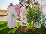 محافظ حفرالباطن يدشن البرنامج الوطني للتشجير بالمحافظة